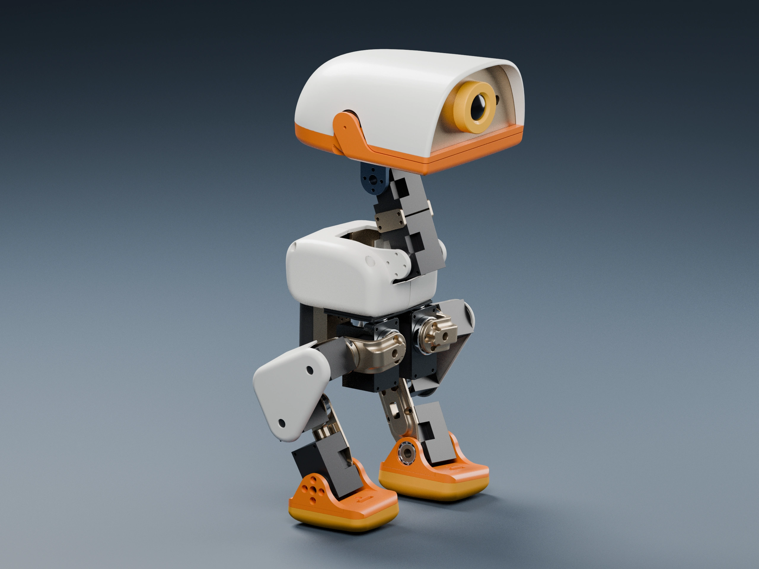 Microduck robot